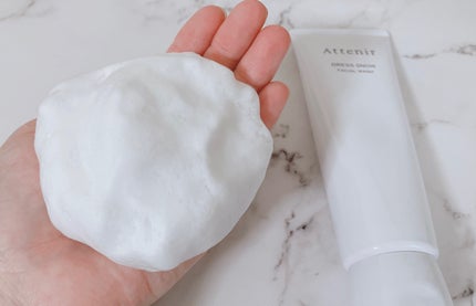 ドレススノー フェイシャルウォッシュ/アテニア/洗顔フォームを使ったクチコミ(6枚目)