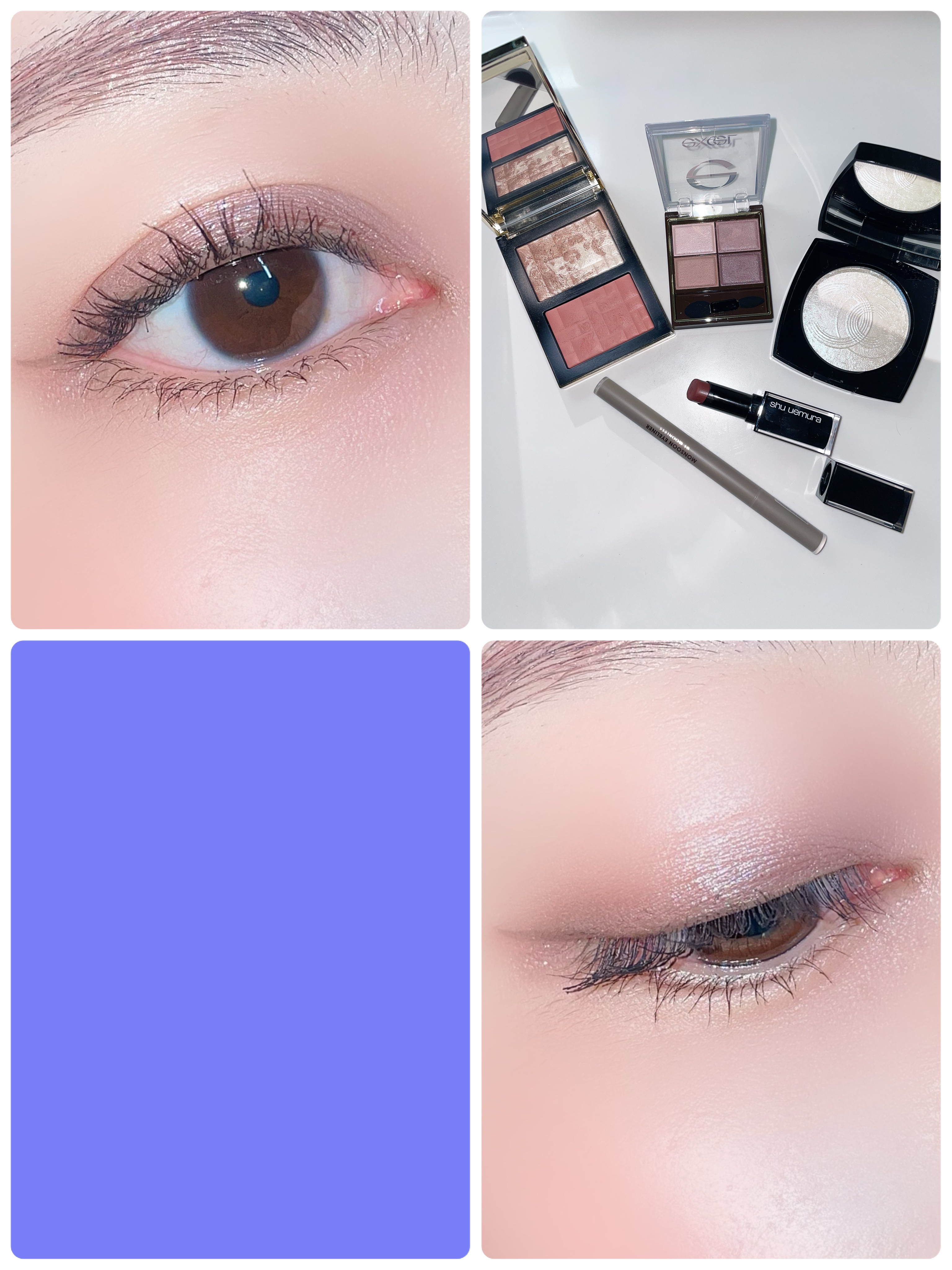 スキニーリッチシャドウ/excel/アイシャドウパレットを使ったクチコミ（1枚目）