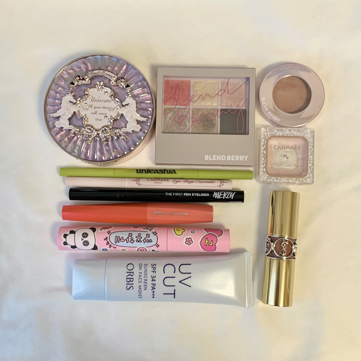 フェイスニュアンス 002 シナモン/BLEND BERRY/クリームハイライトを使ったクチコミ（1枚目）