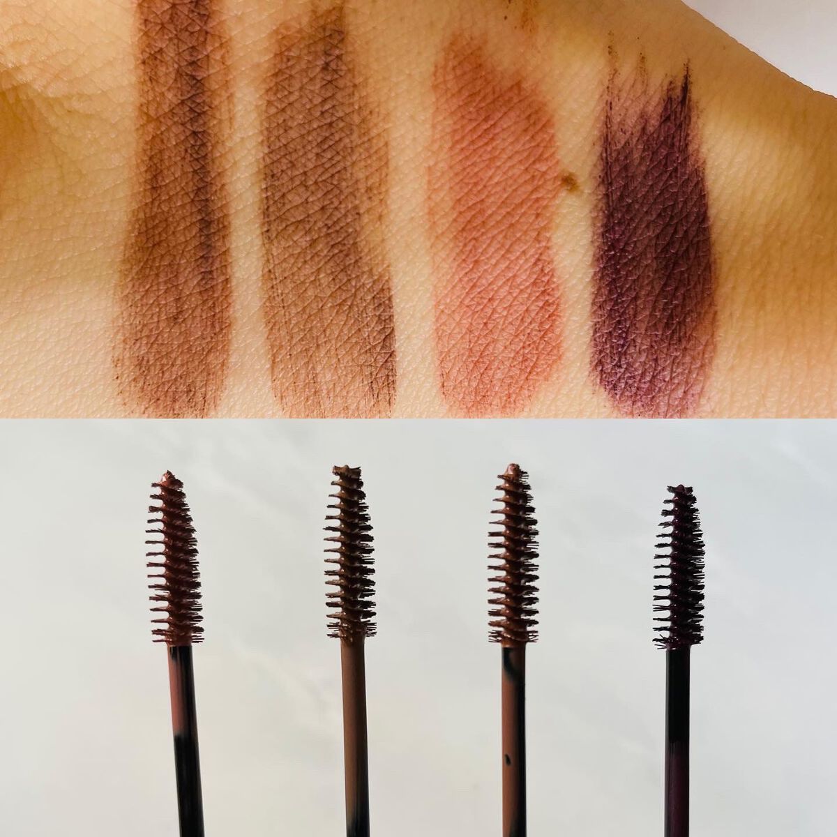 スマートミニアイブロウカラー 01 いつものブラウン/キャンメイク/眉マスカラを使ったクチコミ（2枚目）