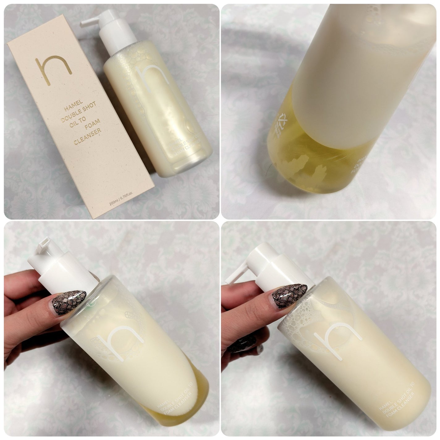 ダブルショットオイルトゥーフォームクレンザー/HAMEL/オイルクレンジングを使ったクチコミ(2枚目)