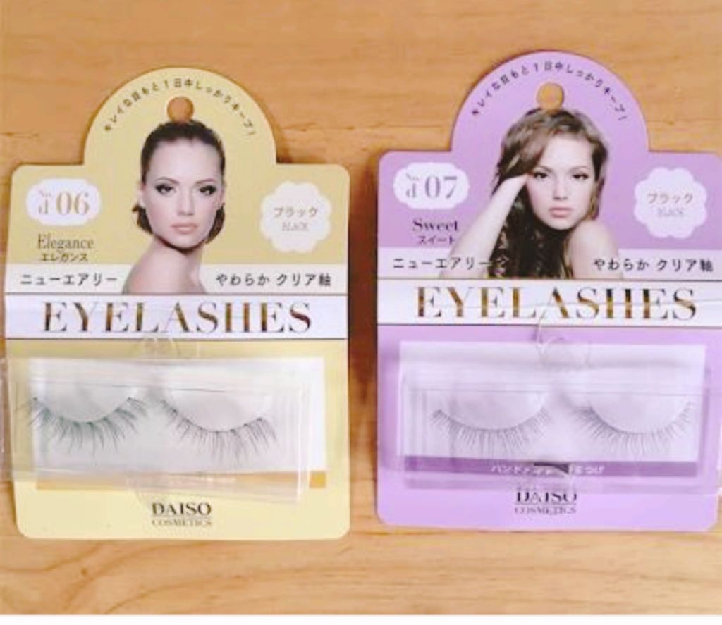 アイラッシュ ニューエアリー/DAISO/つけまつげを使ったクチコミ(3枚目)