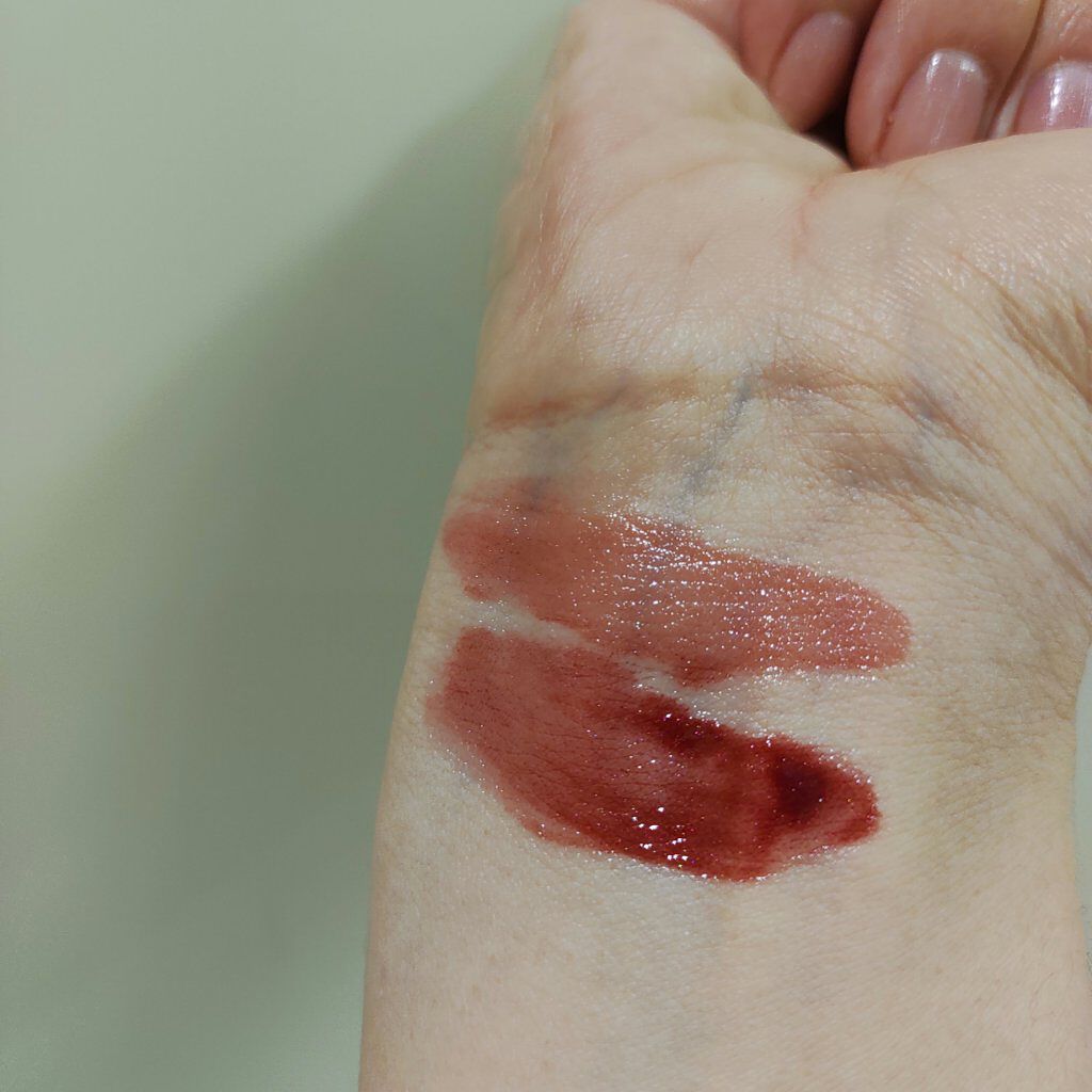 ウォータリーティントリップ/CEZANNE/リップティントを使ったクチコミ（2枚目）