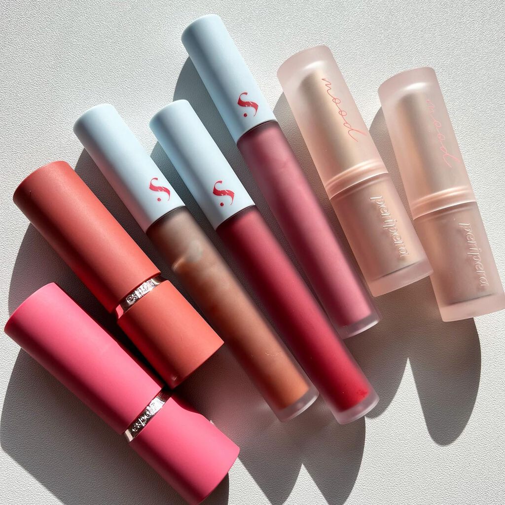  リップスティック ノー ウェア シフォン マット/espoir/口紅を使ったクチコミ（1枚目）