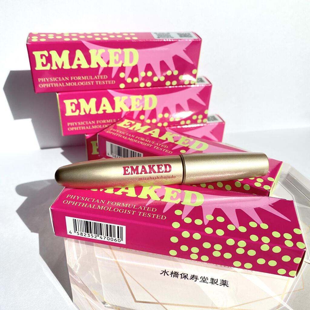EMAKED（エマーキット）/水橋保寿堂製薬/まつげ美容液を使ったクチコミ（1枚目）