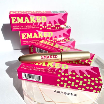 EMAKED(エマーキット)/水橋保寿堂製薬/まつげ美容液を使ったクチコミ(1枚目)