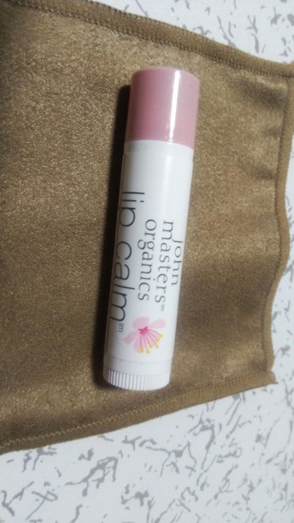 リップカーム チェリーブロッサム/john masters organics/リップクリームを使ったクチコミ(1枚目)