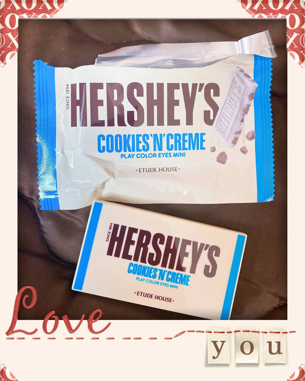 ハーシー プレイカラーアイズミニ/ETUDE/アイシャドウパレットを使ったクチコミ（1枚目）