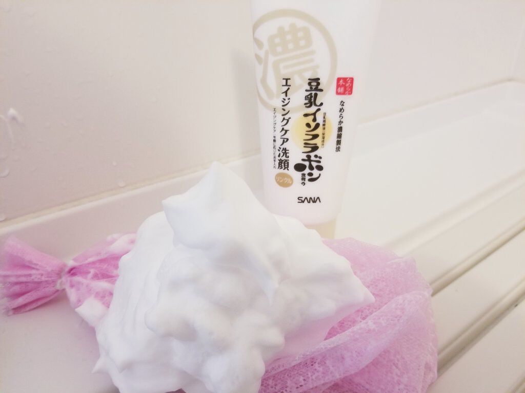 WRクレンジング洗顔 N/なめらか本舗/洗顔フォームを使ったクチコミ(4枚目)