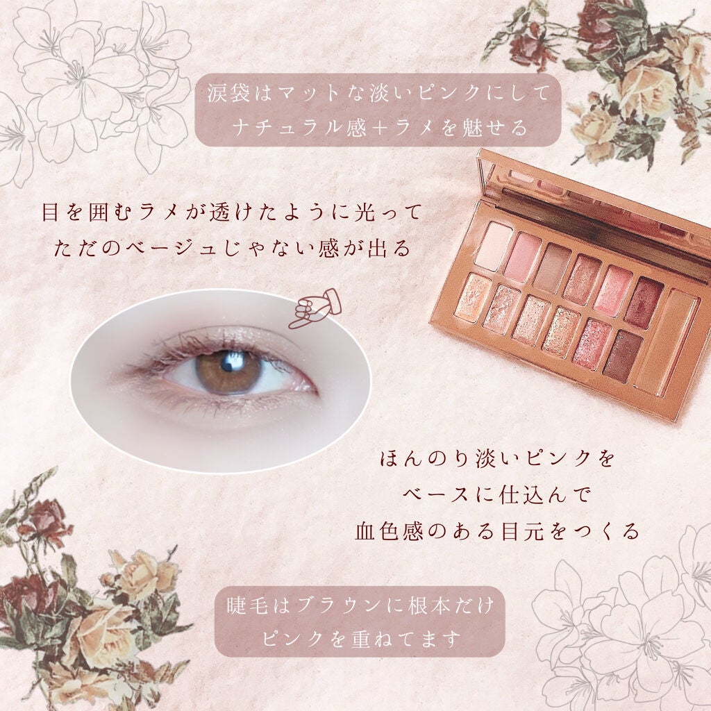 バレンタインボックス/VAVI MELLO/アイシャドウパレットを使ったクチコミ(3枚目)