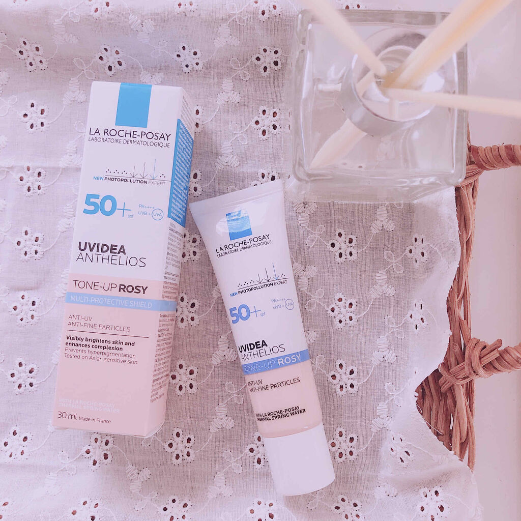 UVイデア XL プロテクショントーンアップ ローズ/ラ ロッシュ ポゼ/日焼け止めクリームを使ったクチコミ（1枚目）