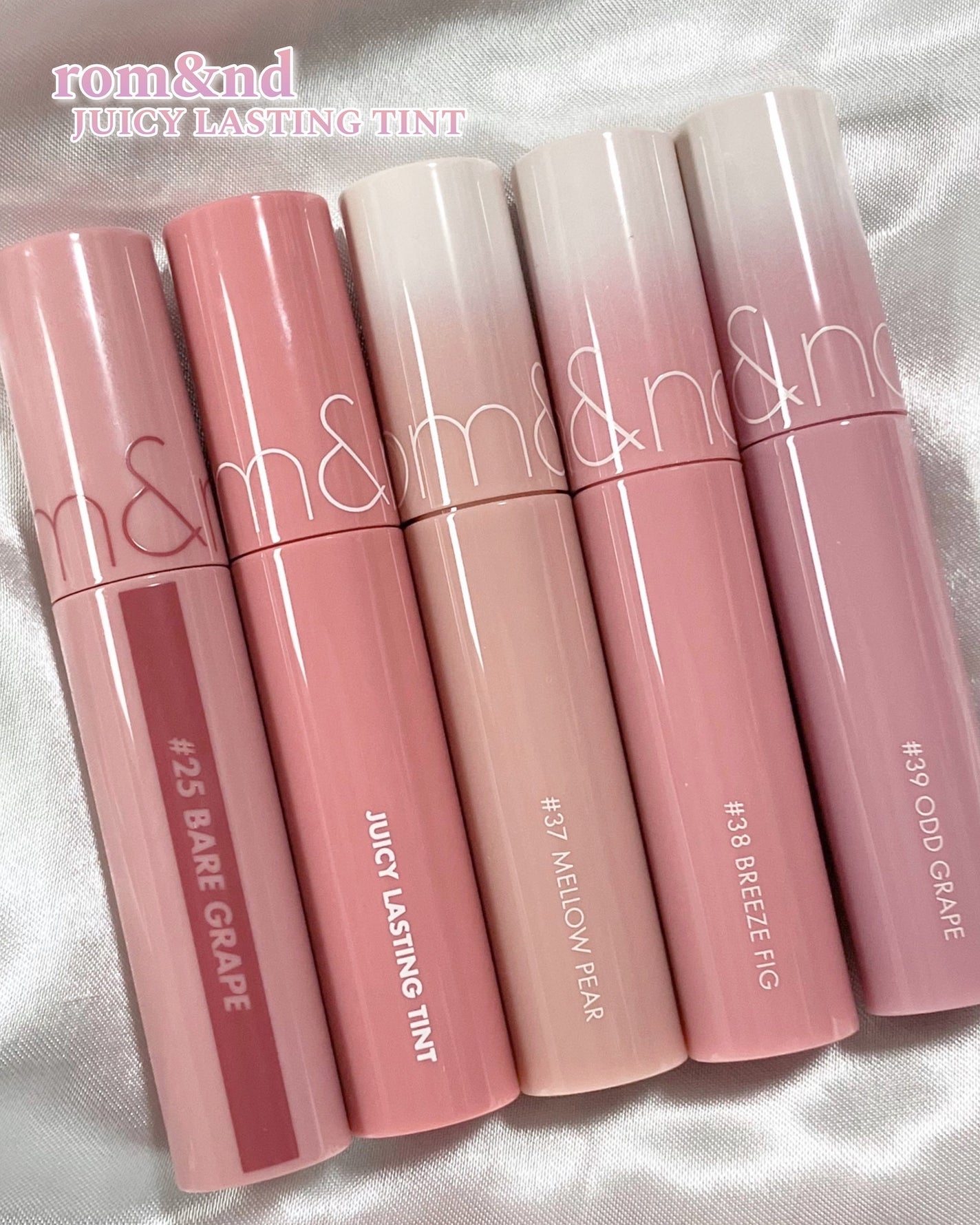 ジューシーラスティングティント/rom&nd/リップティントを使ったクチコミ(2枚目)