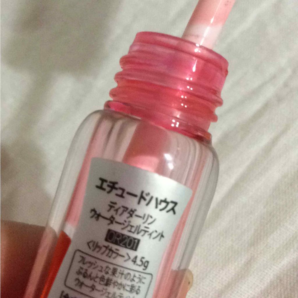 ディアダーリン ウォータージェルティント/ETUDE/リップティントを使ったクチコミ(2枚目)