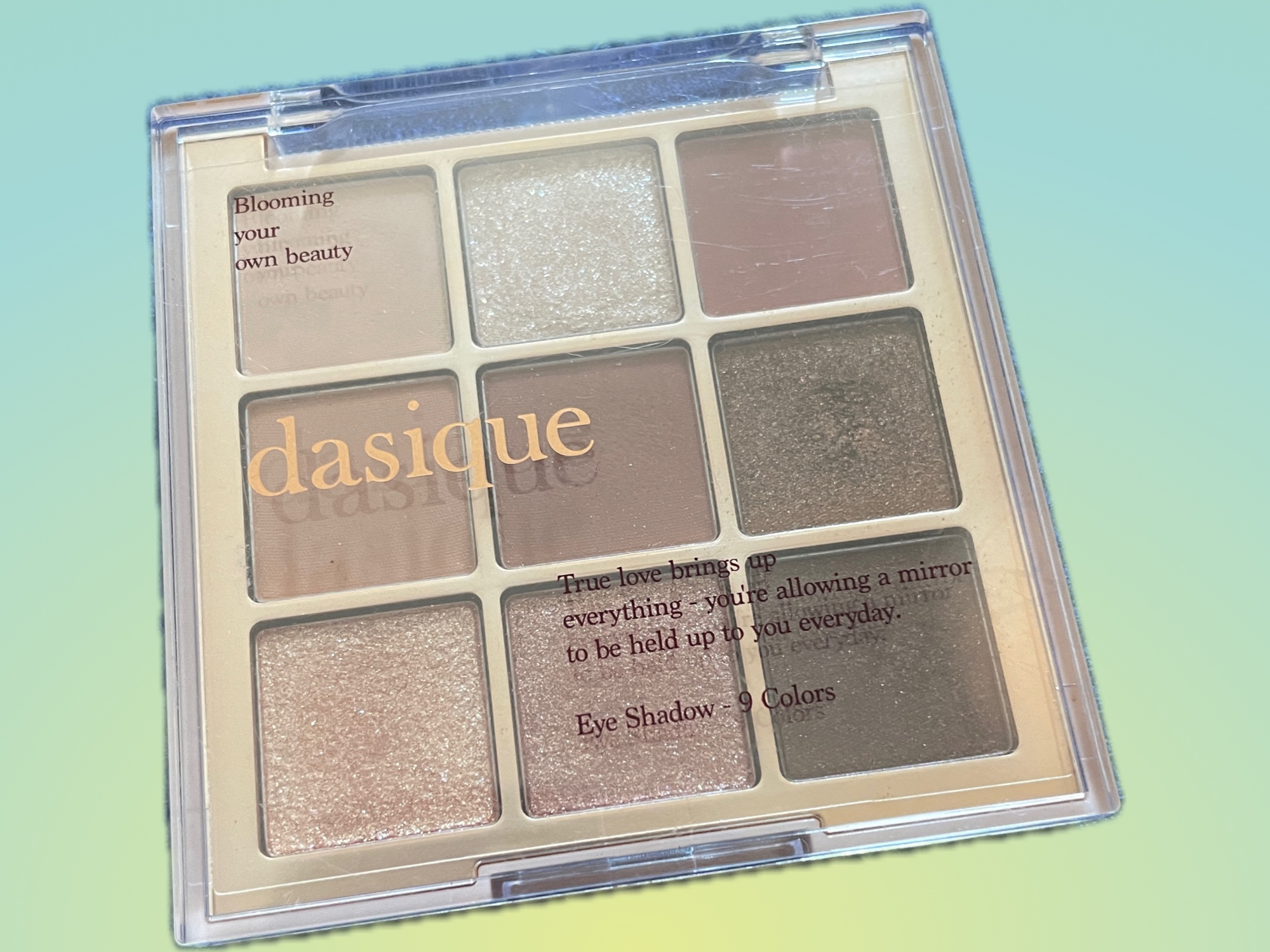 シャドウパレット/dasique/アイシャドウパレットを使ったクチコミ（1枚目）