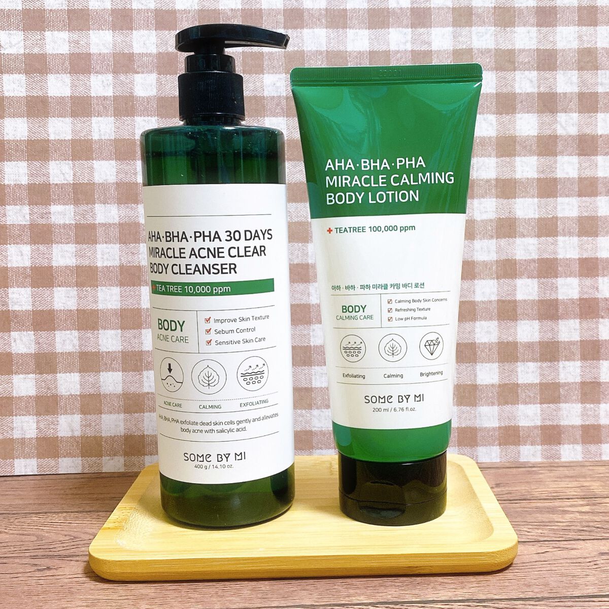 AHA·BHA·PHA 30デイズミラクルアクネボディクレンザー/SOME BY MI/ボディソープを使ったクチコミ（1枚目）