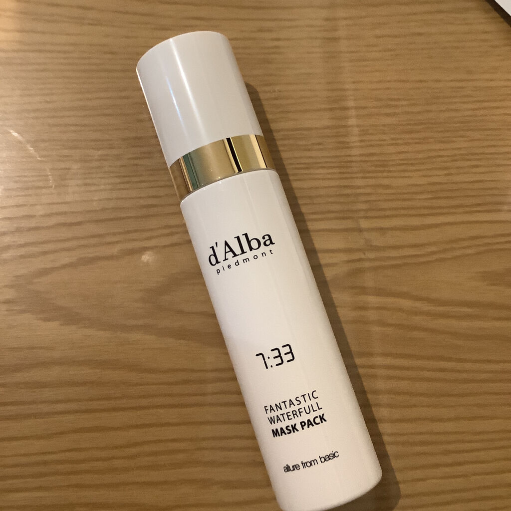 ファンタスティックウォータフルマスクパック/ダルバ/シートマスク・パックを使ったクチコミ（1枚目）
