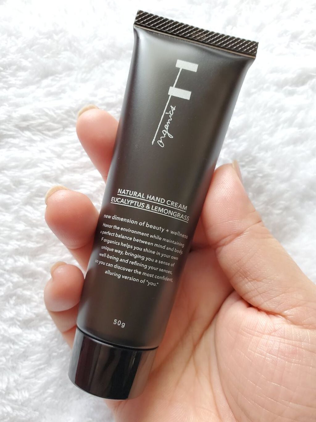ナチュラルハンドクリーム ユーカリ&レモングラス/F organics(エッフェ オーガニック)/ハンドクリームを使ったクチコミ(2枚目)