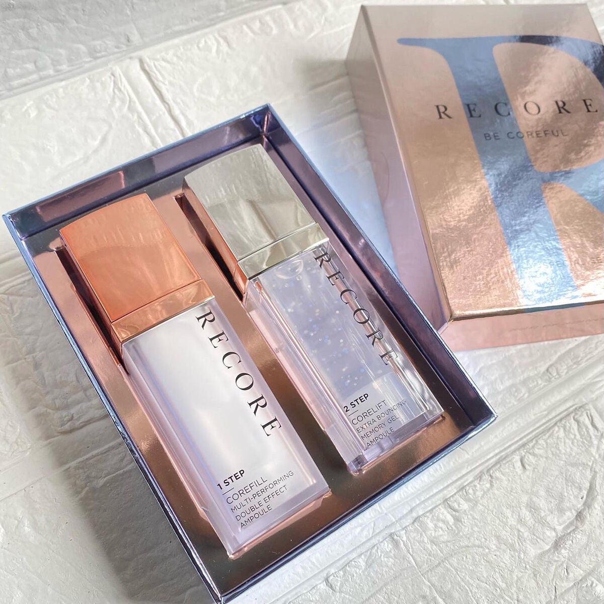 リコアアンプルガラスキット/RECORE/美容液を使ったクチコミ(2枚目)