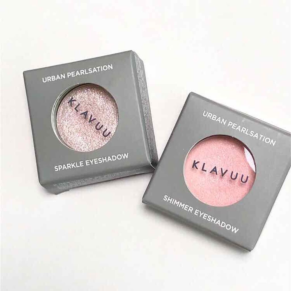 アーバンパールセーション スパークルアイシャドウ/KLAVUU/単色アイシャドウを使ったクチコミ（1枚目）