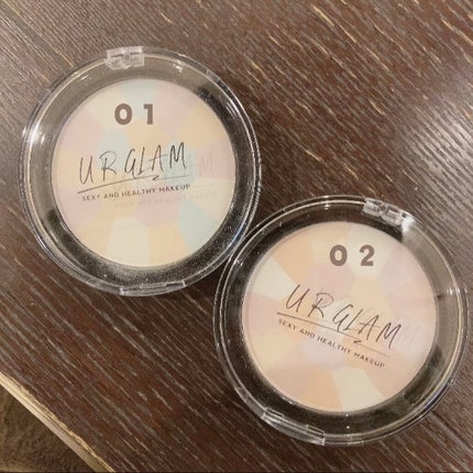 UR GLAM MARBLE FACE POWDER/U R GLAM/プレストパウダーを使ったクチコミ(2枚目)