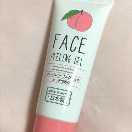 フェイスピーリングジェル ピーチの香り/DAISO/ピーリングを使ったクチコミ(1枚目)
