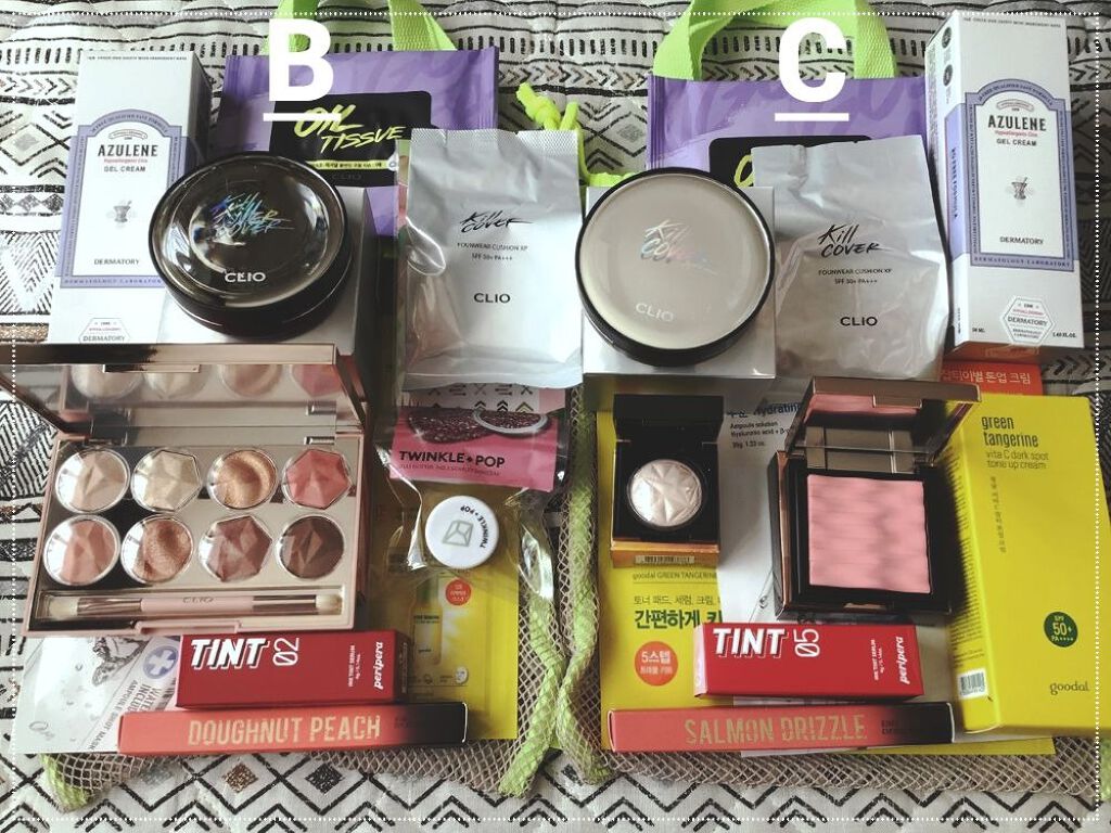 CLUBCLIO 2020summer福袋/CLIO/メイクアップキットを使ったクチコミ(1枚目)
