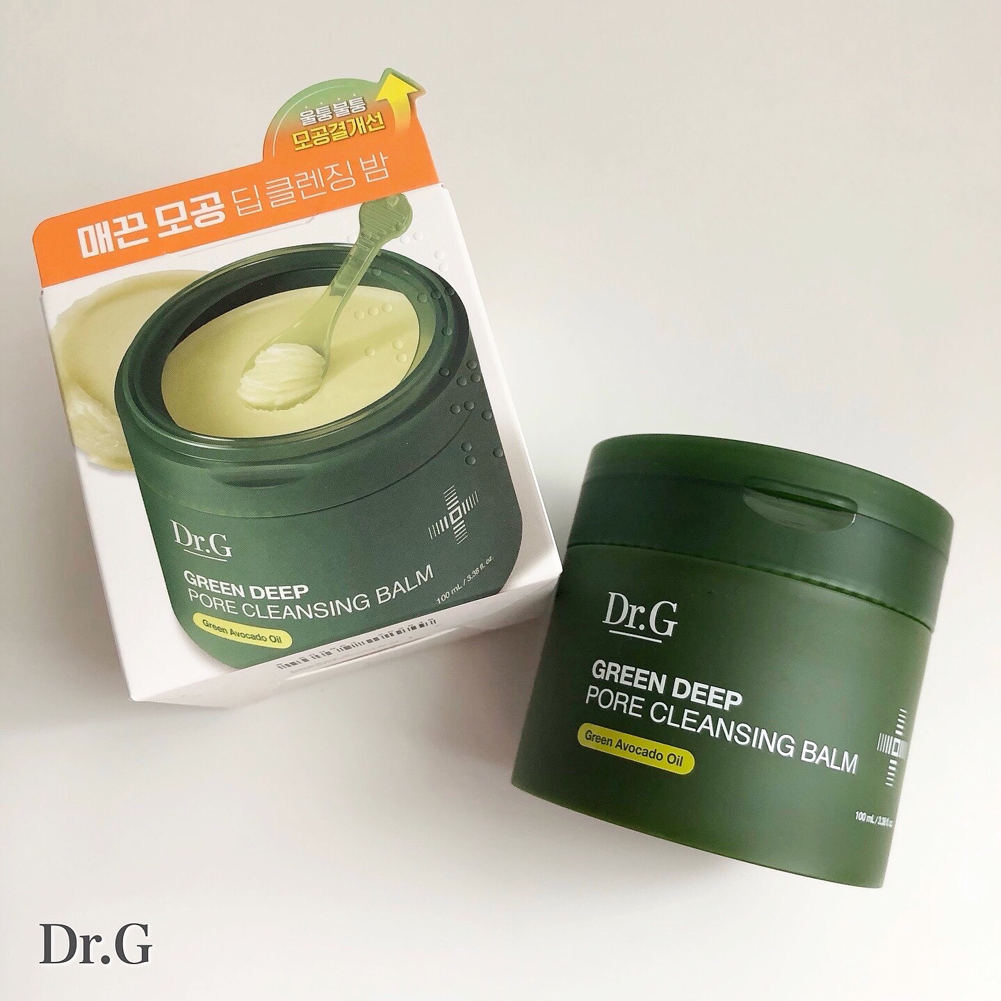 グリーンディープポアクレンジングバーム/Dr.G/クレンジングバームを使ったクチコミ（1枚目）