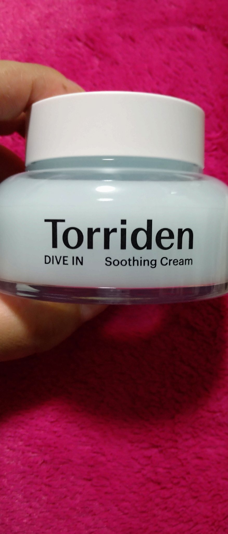 ダイブインスージングクリーム/Torriden/フェイスクリームを使ったクチコミ（3枚目）