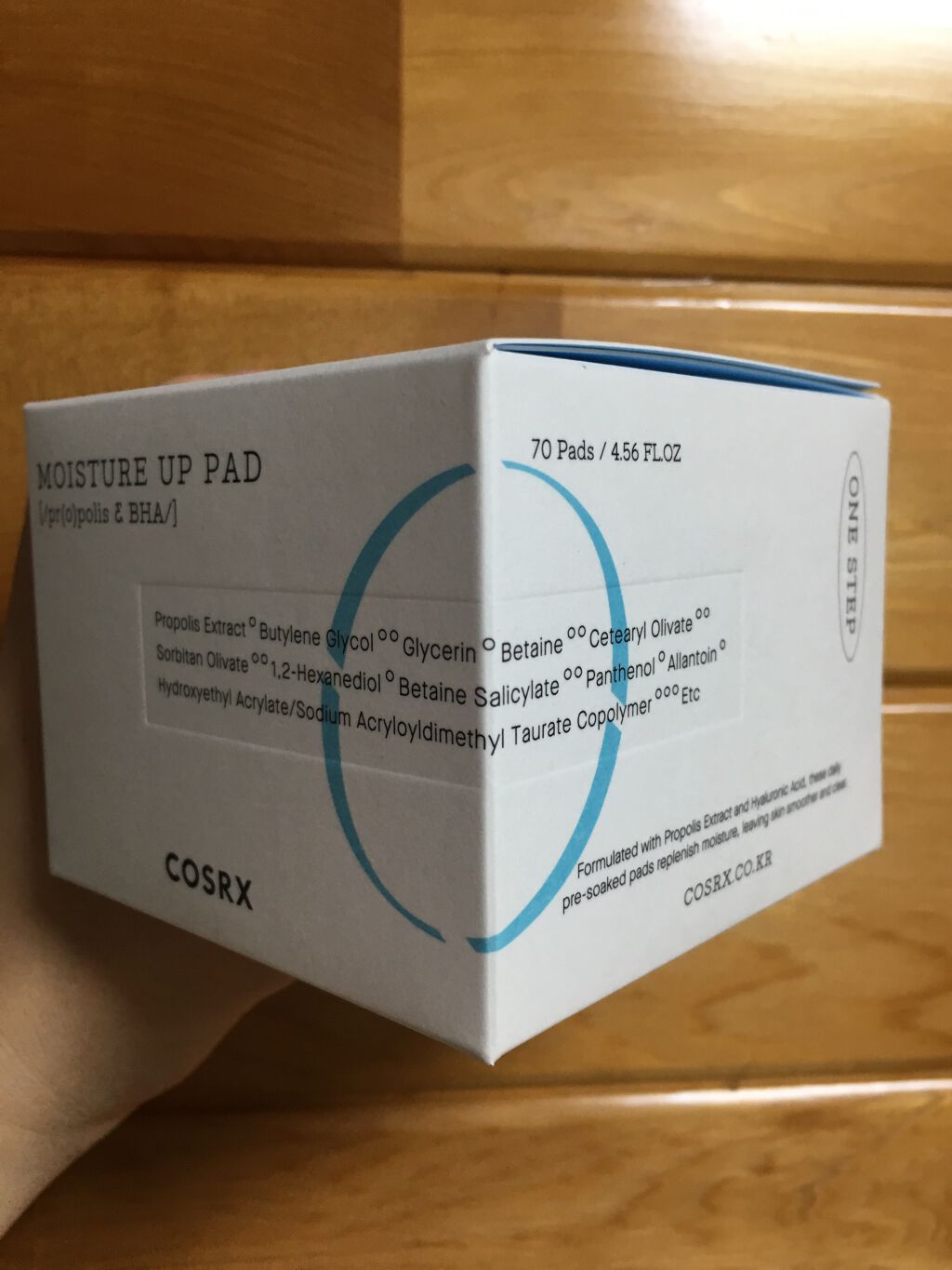 ワンステップモイスチャーアップパッド/COSRX/トナーパッドを使ったクチコミ(3枚目)