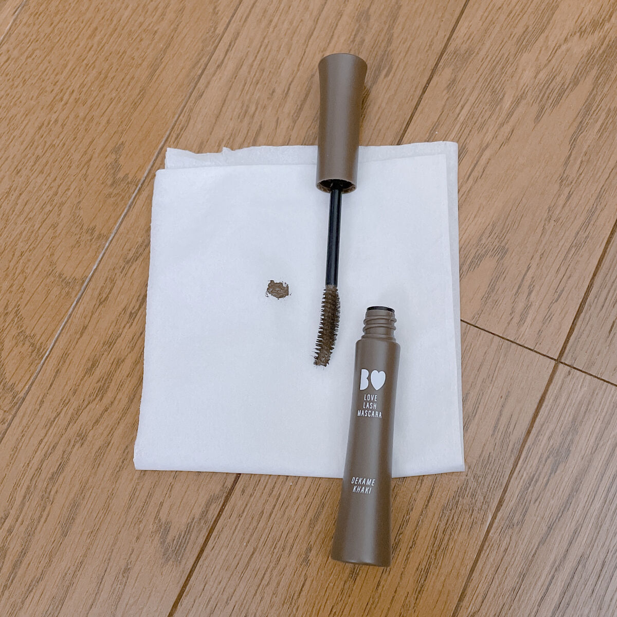 愛ラッシュマスカラR 103 デカ目カーキ(限定)【旧】/b idol/マスカラを使ったクチコミ（1枚目）