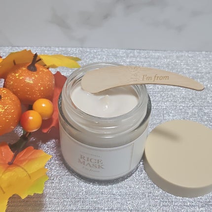 RICE MASK/I'm from/洗い流すパック・マスクを使ったクチコミ(3枚目)