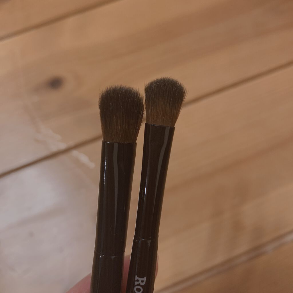 ファイバーアイシャドウブラシセット/ロージーローザ/メイクブラシを使ったクチコミ(2枚目)
