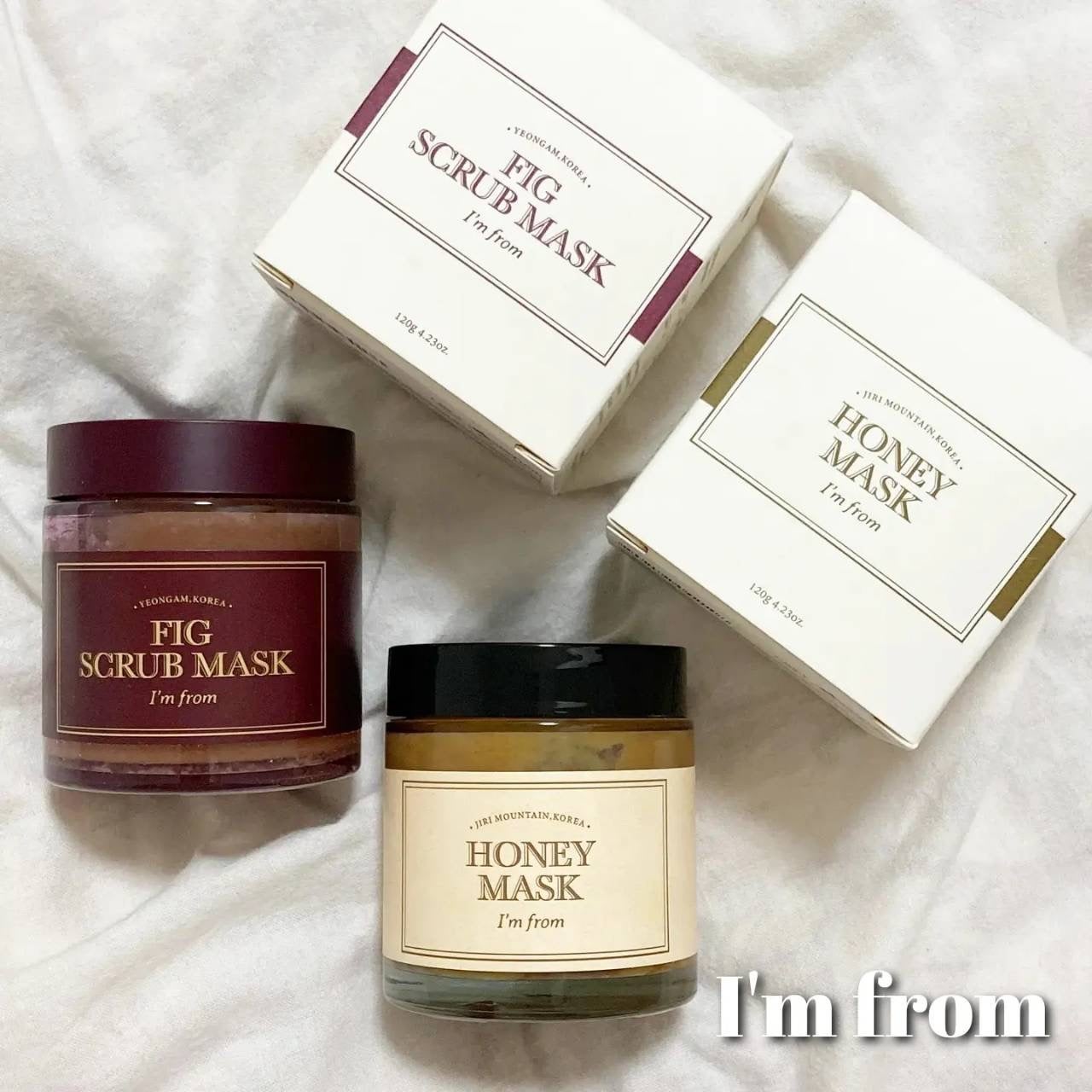 ハニーマスク/I'm from/洗い流すパック・マスクを使ったクチコミ(1枚目)