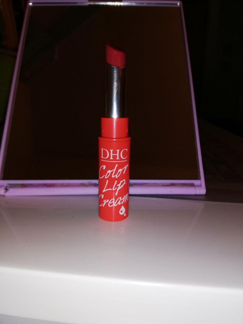 濃密うるみカラーリップクリーム/DHC/リップクリームを使ったクチコミ（2枚目）