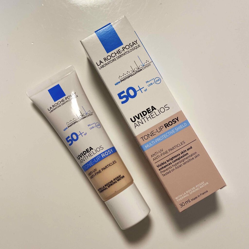 UVイデア XL プロテクショントーンアップ ローズ/ラ ロッシュ ポゼ/日焼け止めクリームを使ったクチコミ(1枚目)