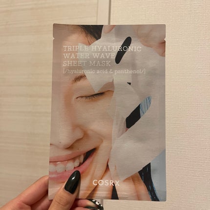 トリプルハイアルロニックウォーターウェーブシートマスク /COSRX/シートマスク・パックを使ったクチコミ(1枚目)