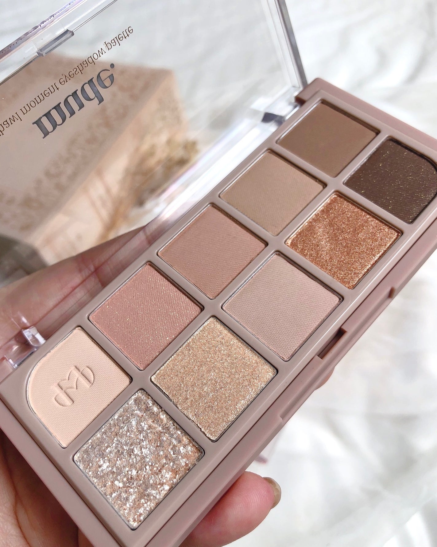 MDショールモーメント アイシャドウパレット/mude/アイシャドウパレットを使ったクチコミ(7枚目)