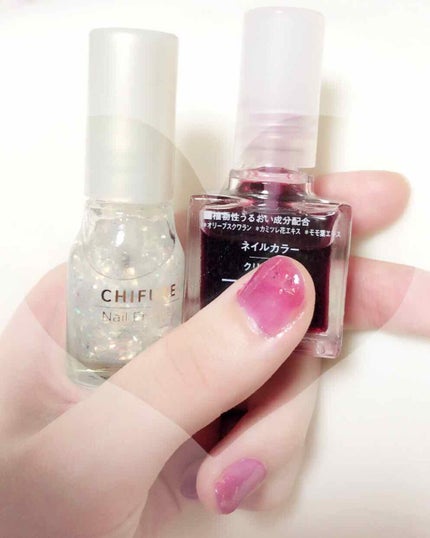 ネイル エナメル/ちふれ/マニキュアを使ったクチコミ(1枚目)