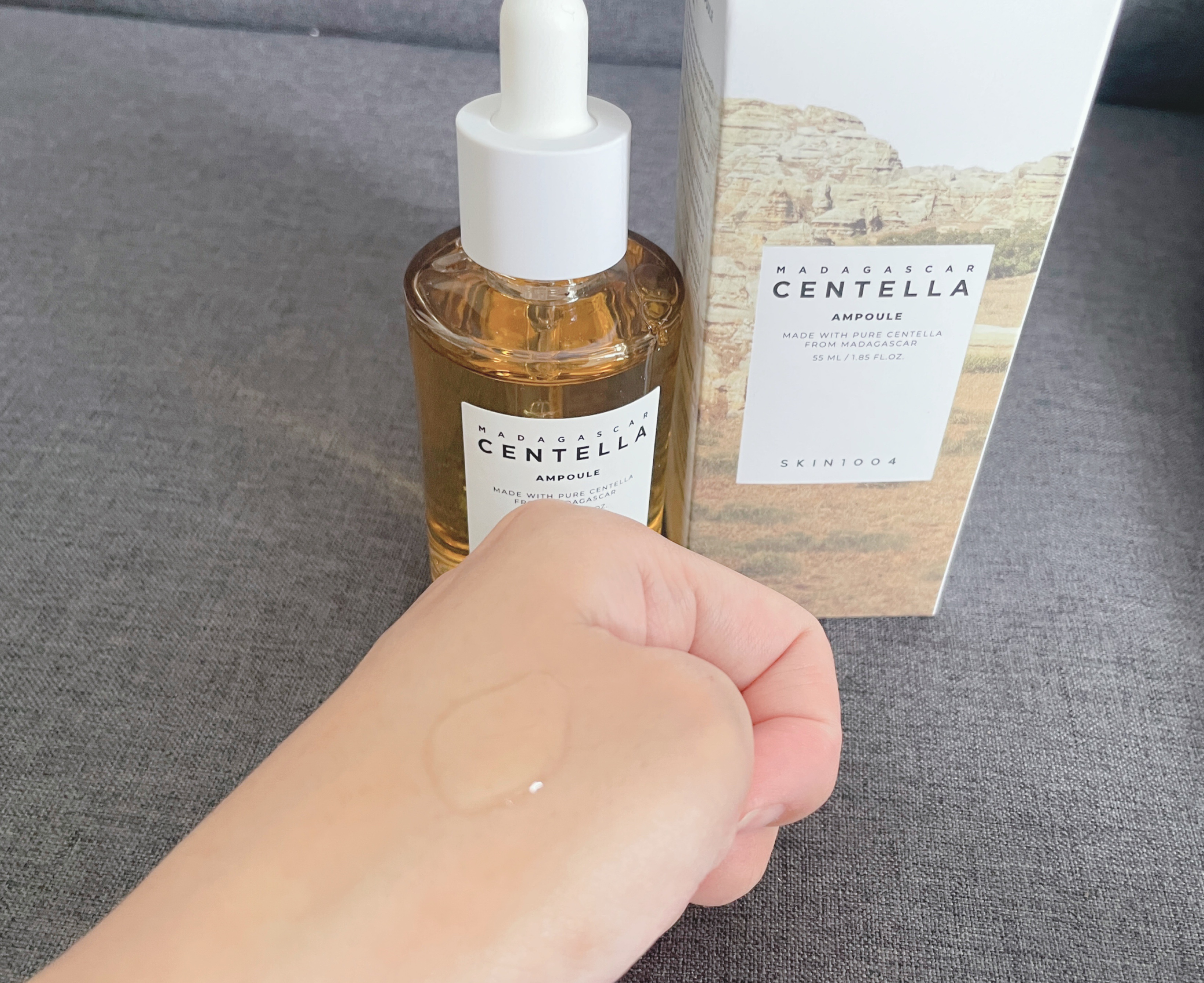センテラ アンプル/SKIN1004/美容液を使ったクチコミ（2枚目）
