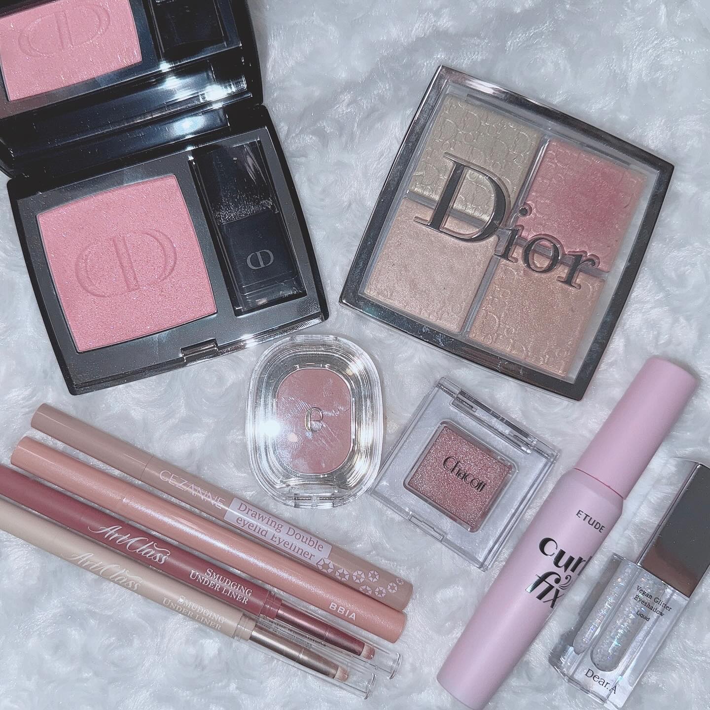 ディオール バックステージ フェイス グロウ パレット/Dior/ハイライトを使ったクチコミ（2枚目）