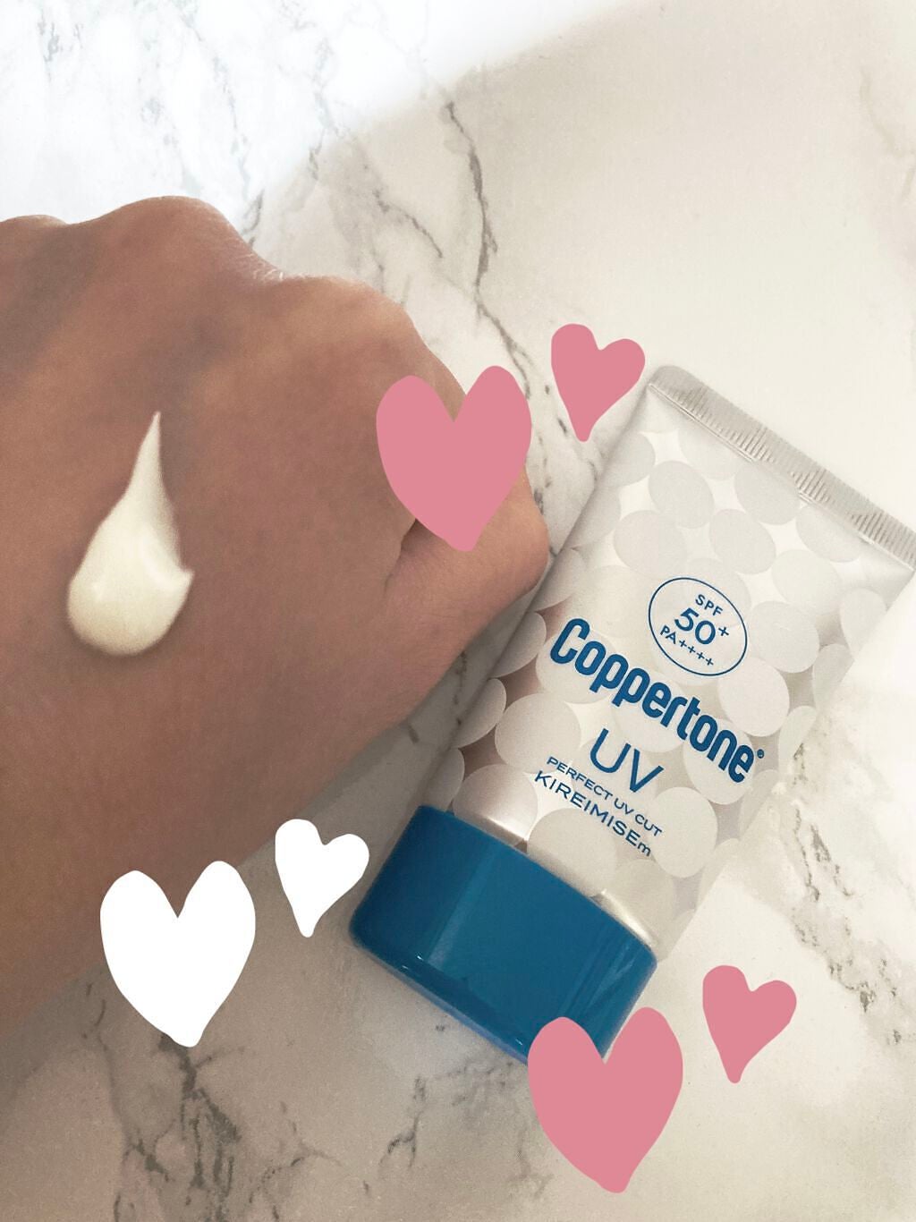 コパトーン キレイ魅せUV マシュマロ肌/コパトーン/日焼け止めクリームを使ったクチコミ(1枚目)