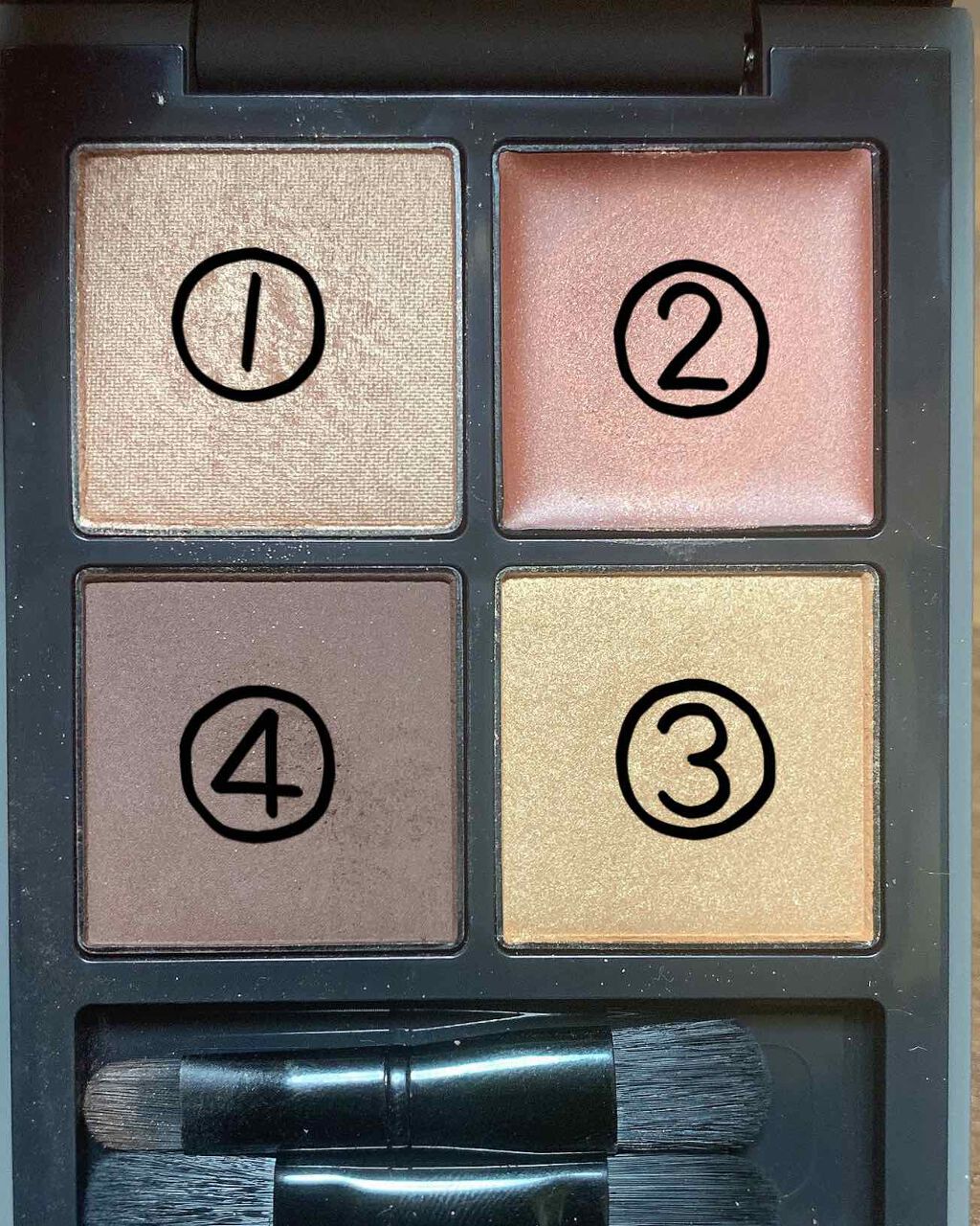 ディメンショナルビジョンアイパレット/THREE/アイシャドウパレットを使ったクチコミ（2枚目）