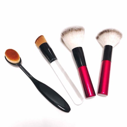 春姫 ファンデーションブラシ/DAISO/メイクブラシを使ったクチコミ(1枚目)