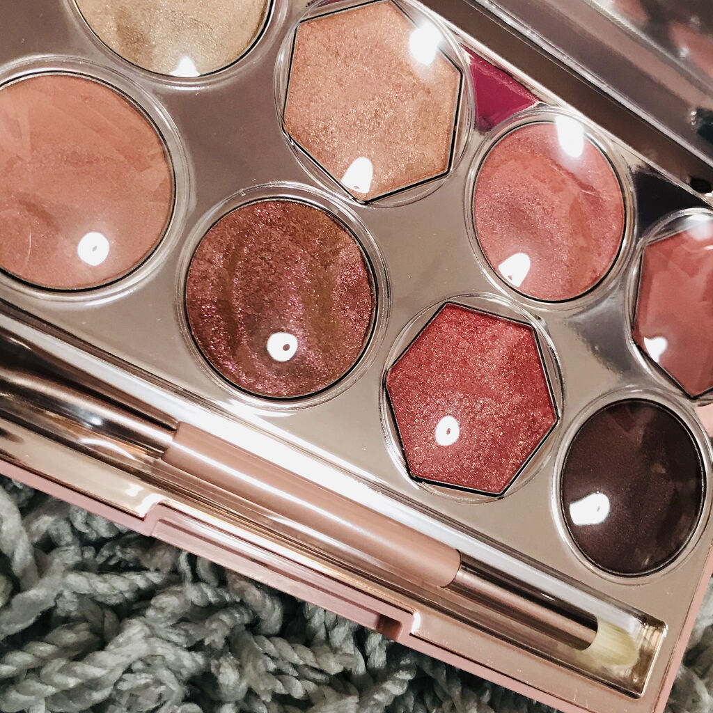 プリズム エアー アイ パレット/CLIO/アイシャドウパレットを使ったクチコミ（2枚目）