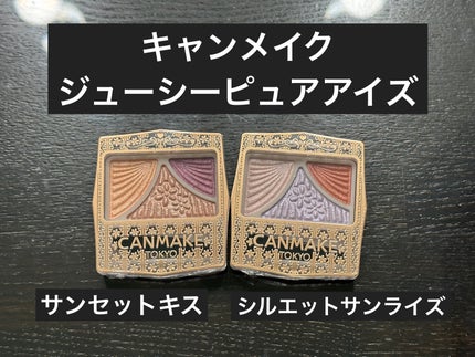 ジューシーピュアアイズ/キャンメイク/アイシャドウパレットを使ったクチコミ(1枚目)