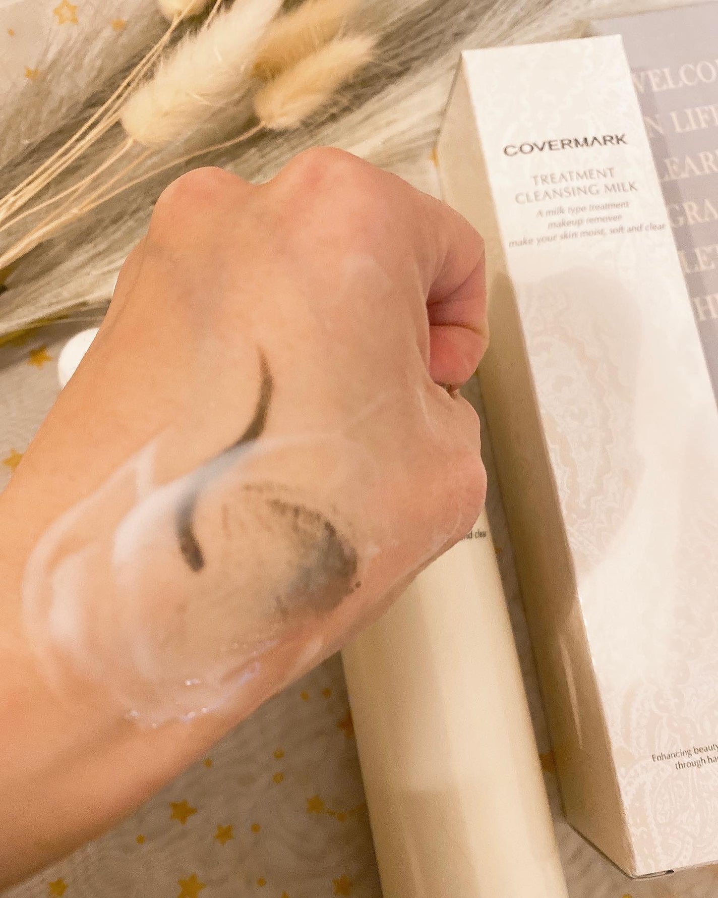 トリートメント クレンジング ミルク/COVERMARK/ミルククレンジングを使ったクチコミ(3枚目)