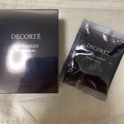 ホワイトロジスト オーバーナイト インナー プラス/DECORTÉ/美容サプリメントを使ったクチコミ(1枚目)