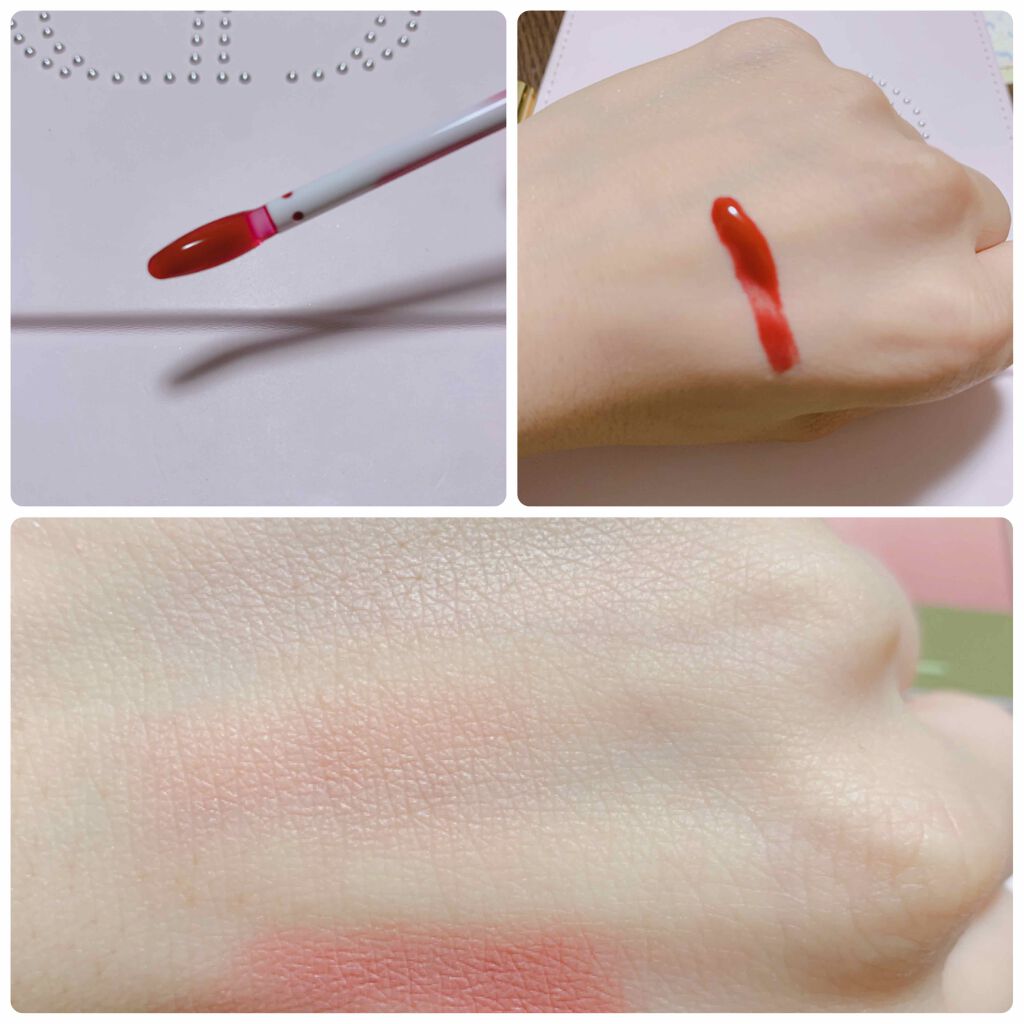 ニュアンスグロスオイル/excel/リップグロスを使ったクチコミ(2枚目)