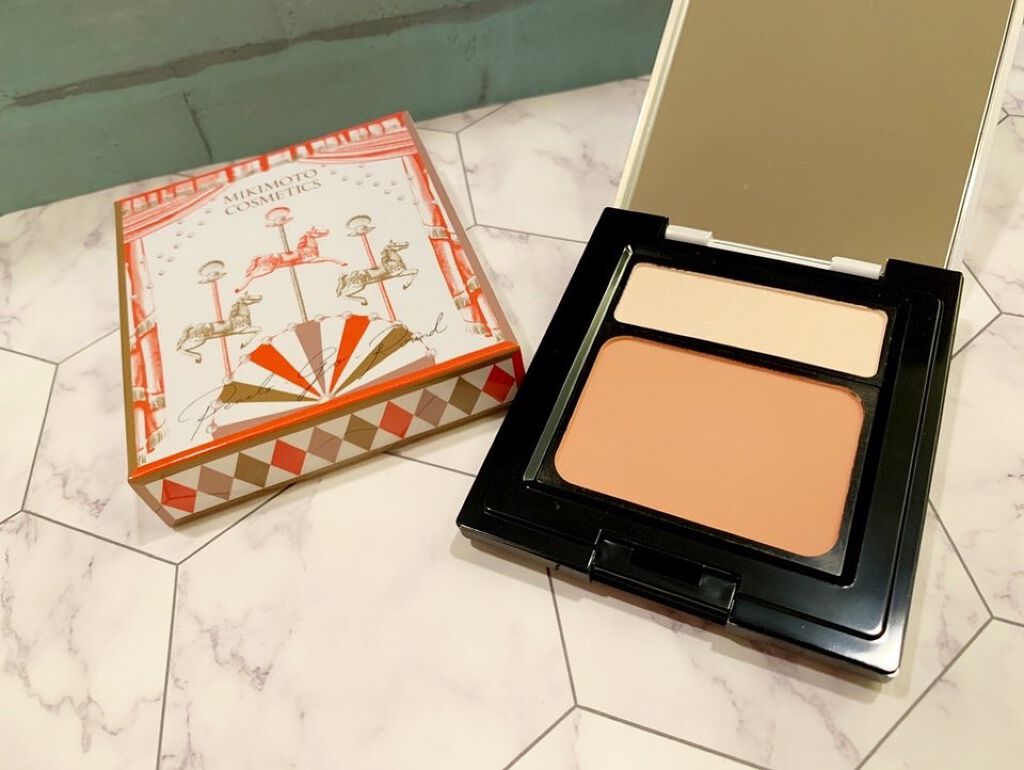 フェイスカラーパレット/ミキモト コスメティックス/メイクアップキットを使ったクチコミ（2枚目）