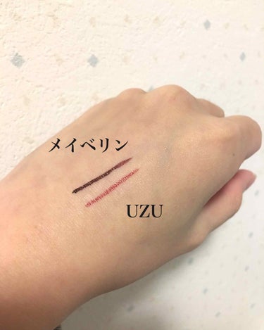 EYE OPENING LINER/UZU BY FLOWFUSHI/リキッドアイライナーを使ったクチコミ（4枚目）